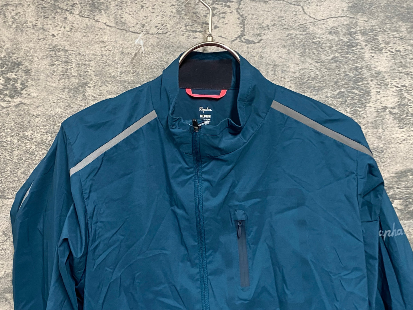 JC587 ラファ Rapha CLASSIC WIND JACKET 長袖 ウィンドブレーカー ターコイズ M