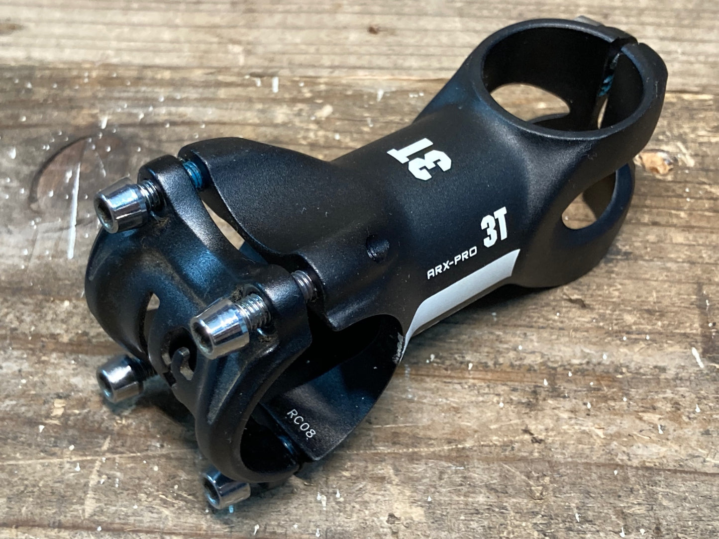 IO403 3T ARX PRO アルミステム 黒 70mm Φ31.8 OS 6°