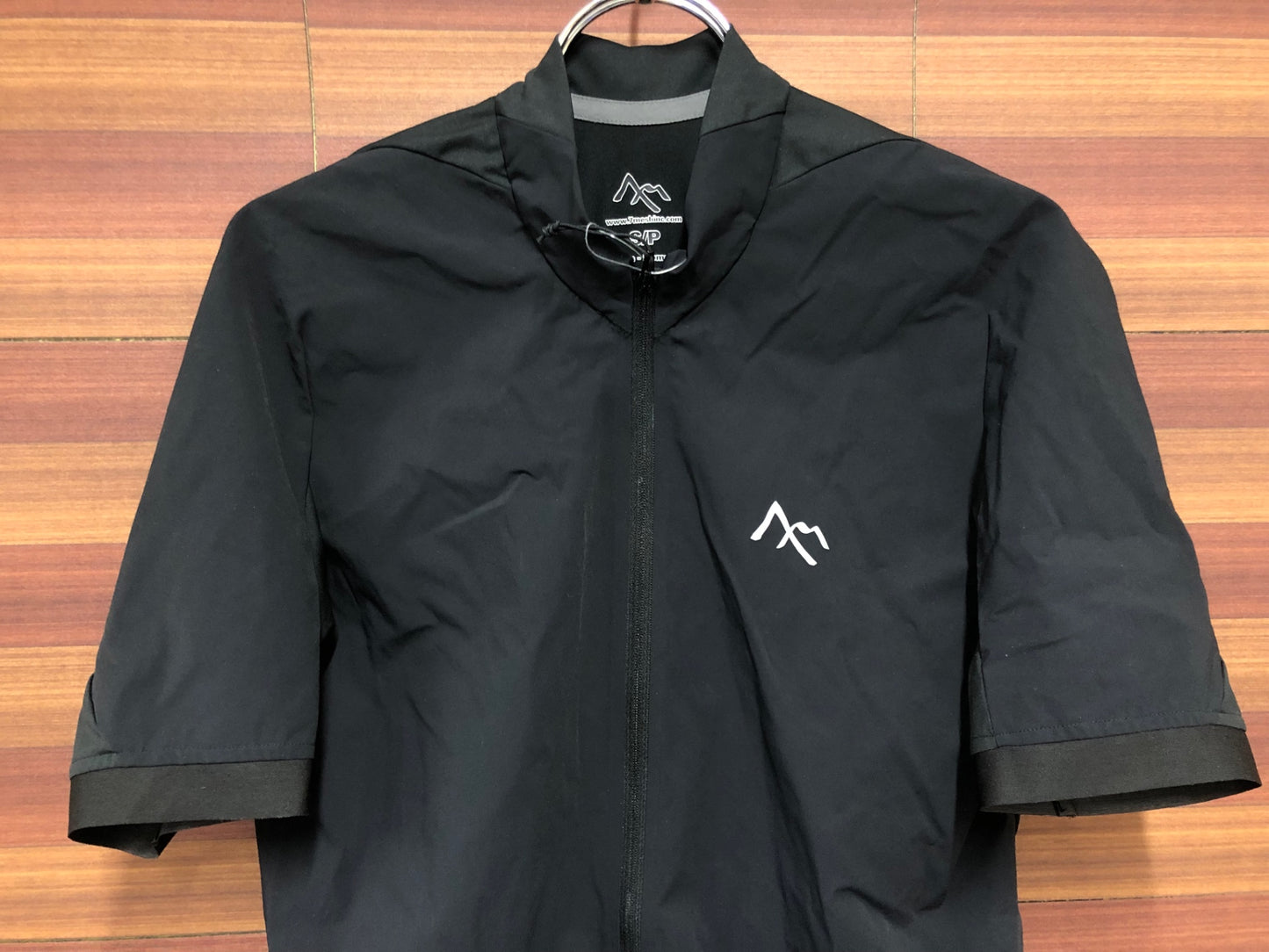 IQ501 セブンメッシュ 7MESH 半袖 サイクルジャージ 黒 S/P