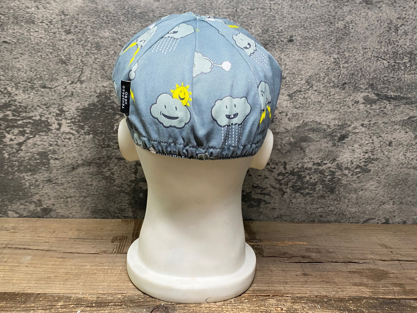 IS738 テンスピードヒーロー TENSPEED HERO サイクルキャップ グレー フリーサイズ
