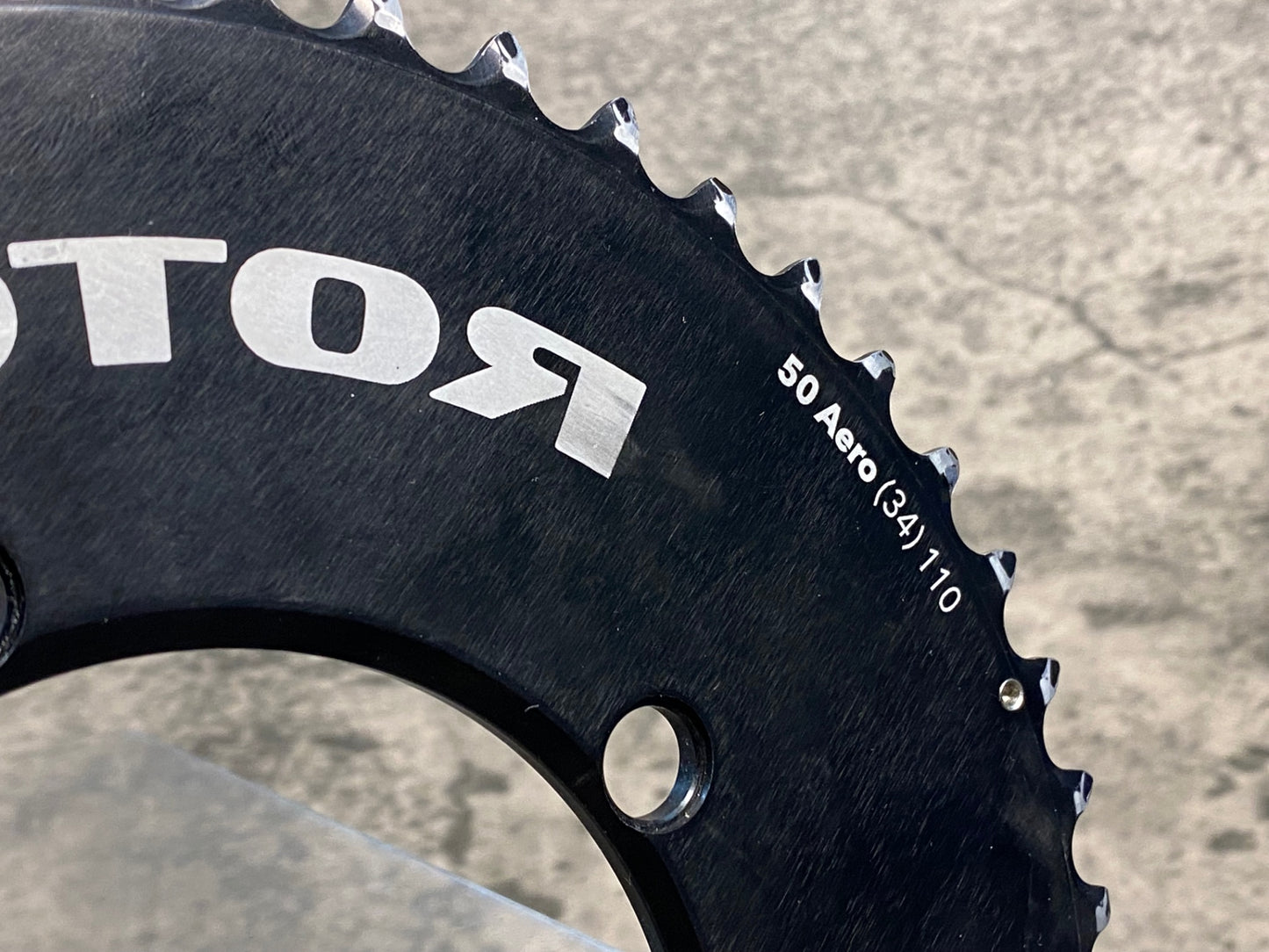 IO405 ローター ROTOR noQ エアロ チェーンリング セット 50/34T PCD110