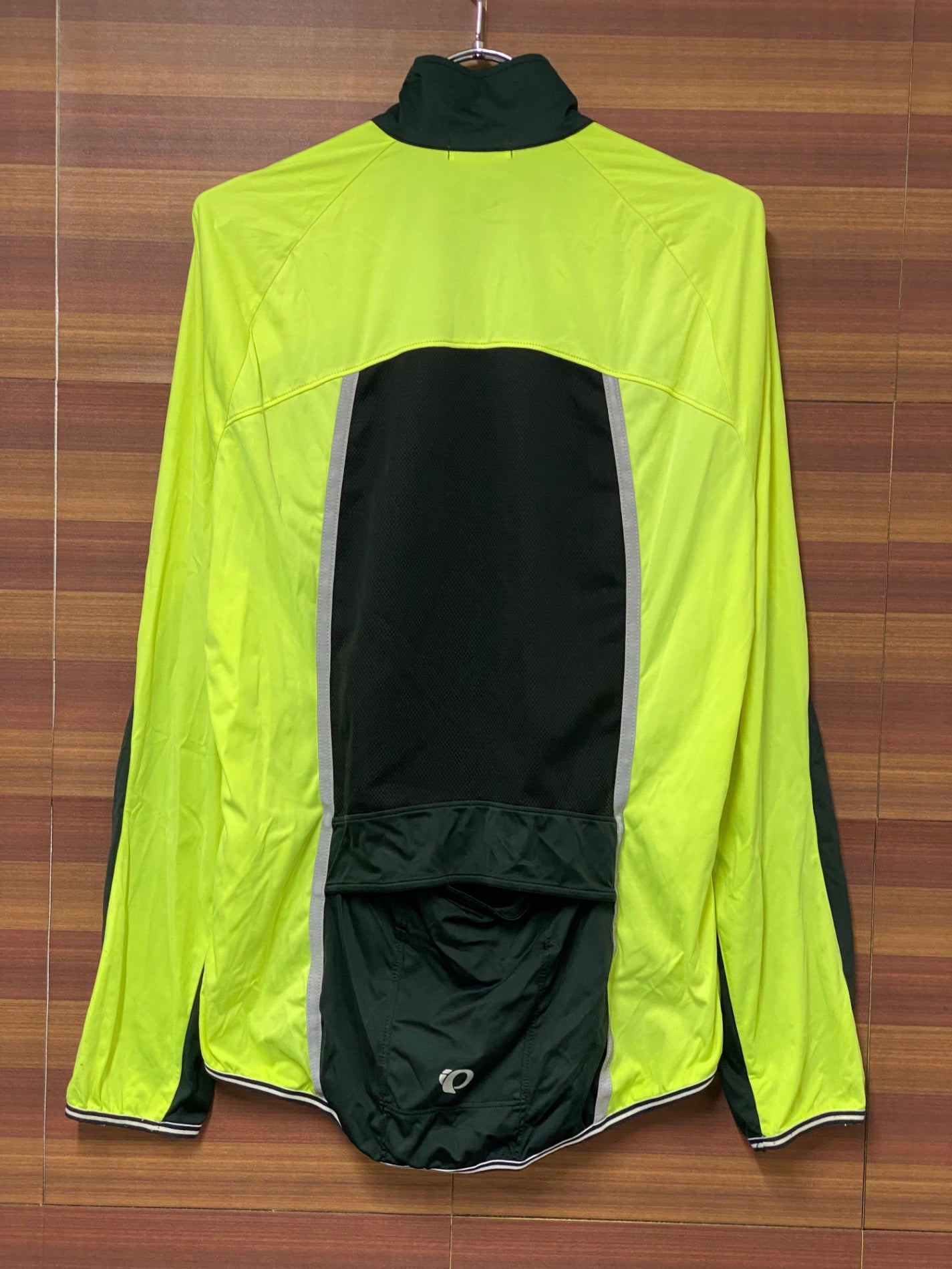 IL503 パールイズミ PEARLiZUMi ウィンドブレーカー 深緑黄 L