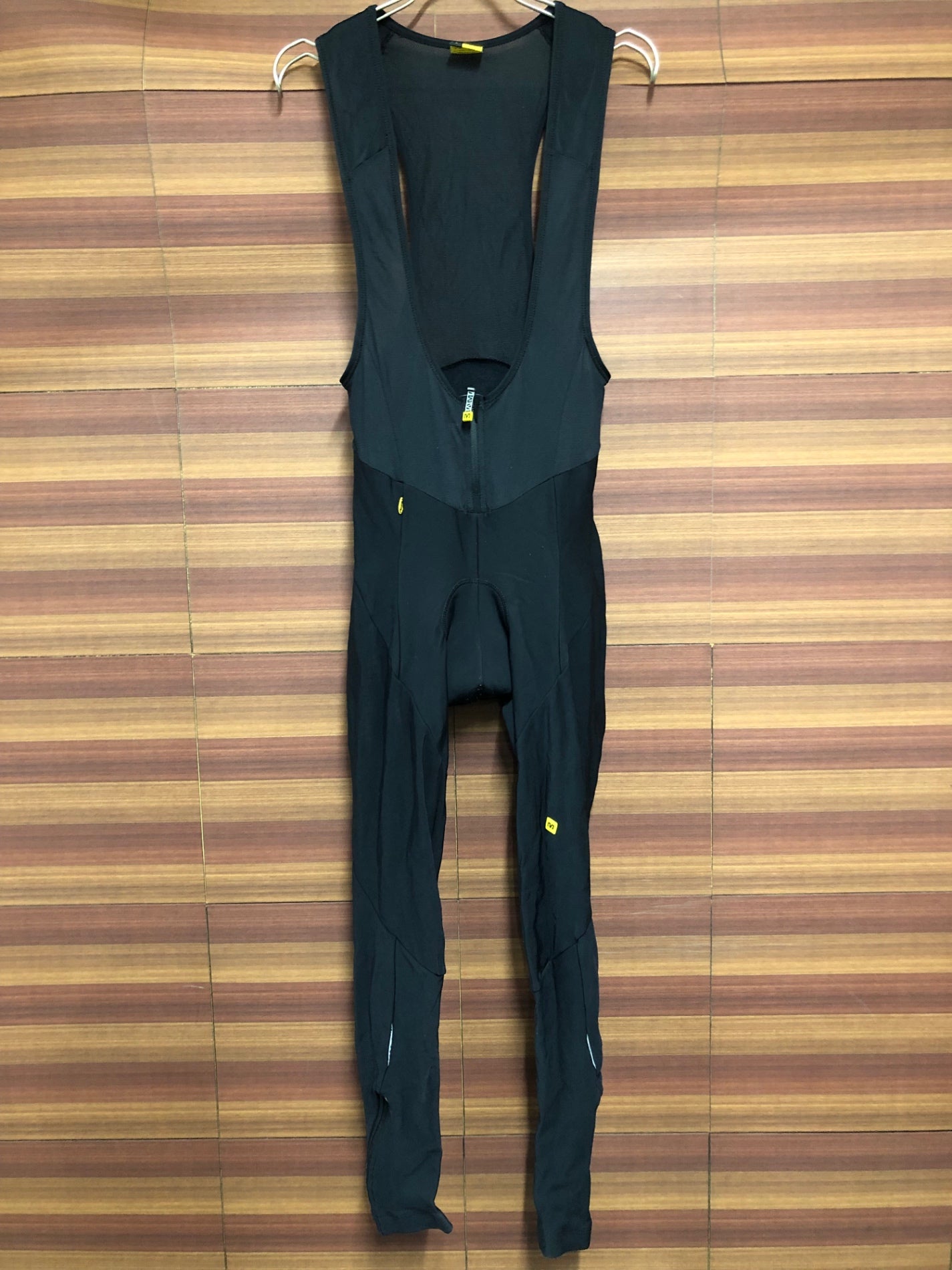 IR940 マヴィック MAVIC ビブタイツ 黒 L 裏起毛 ※擦れ