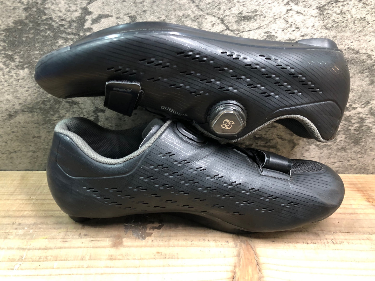 IO904 シマノ SHIMANO RP5 SH-RP501 ビンディングシューズ 黒 EU41 SPD-SL