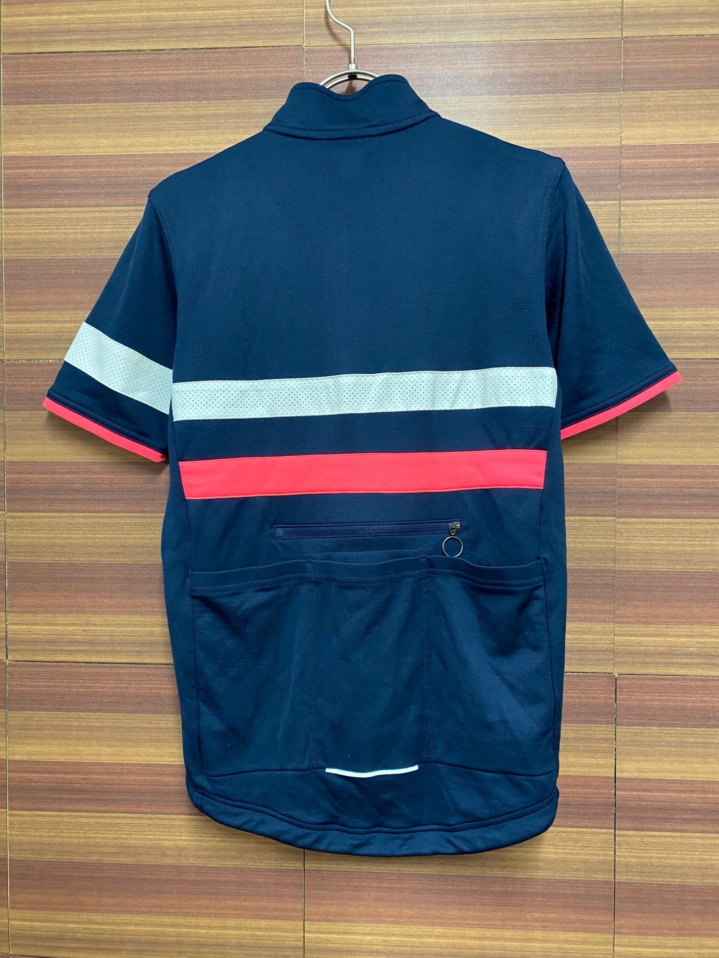 IC483 ラファ Rapha BREVET JERSEY 半袖 サイクルジャージ ネイビー S