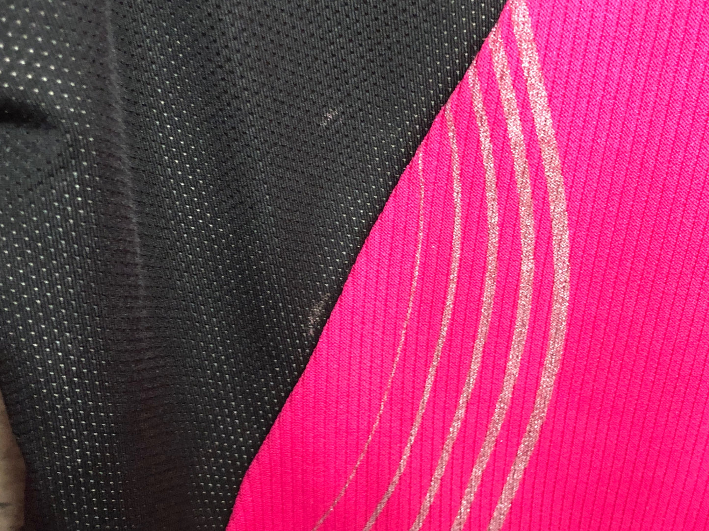 IZ913 パールイズミ PEARL iZUMi 長袖 サイクルジャケット 黒 ピンク M 裏起毛