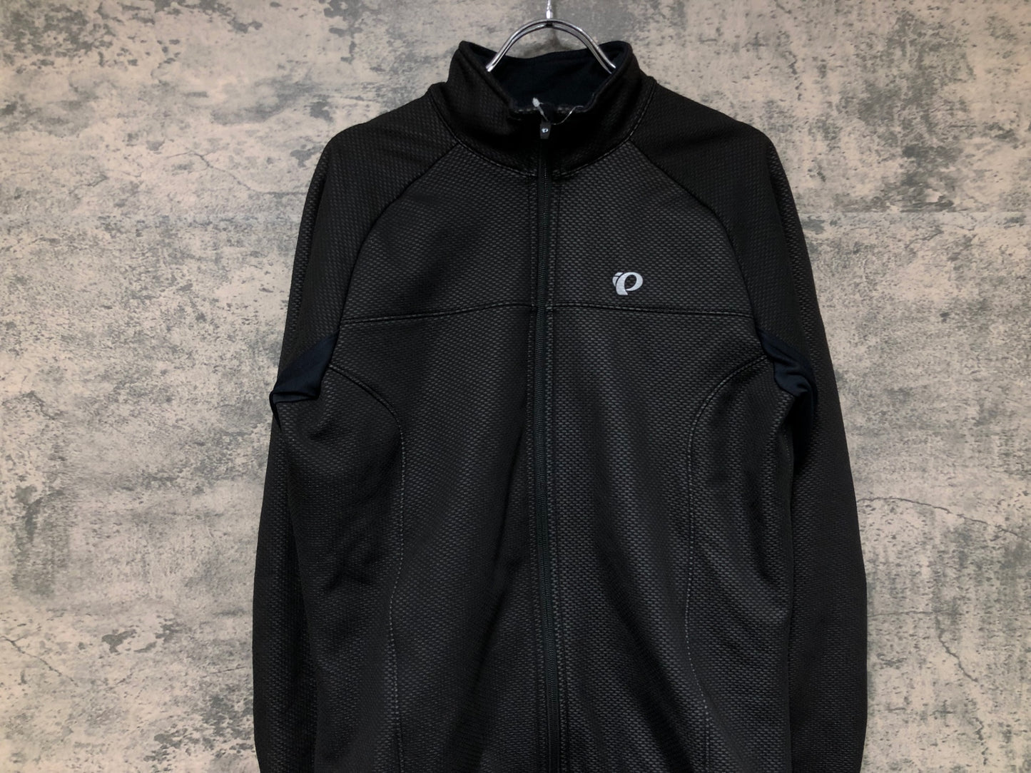IY443 パールイズミ PEARL iZUMi 長袖 サイクルジャケット 黒 L WINDBREAK 裏起毛