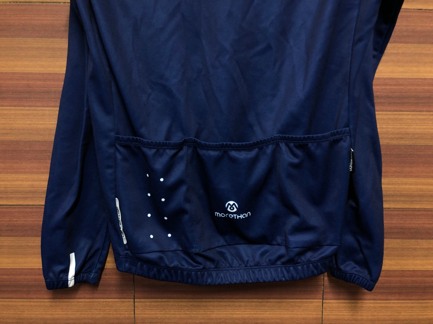 IK353 モーゼン morethan 長袖 サイクルジャージ ネイビー M