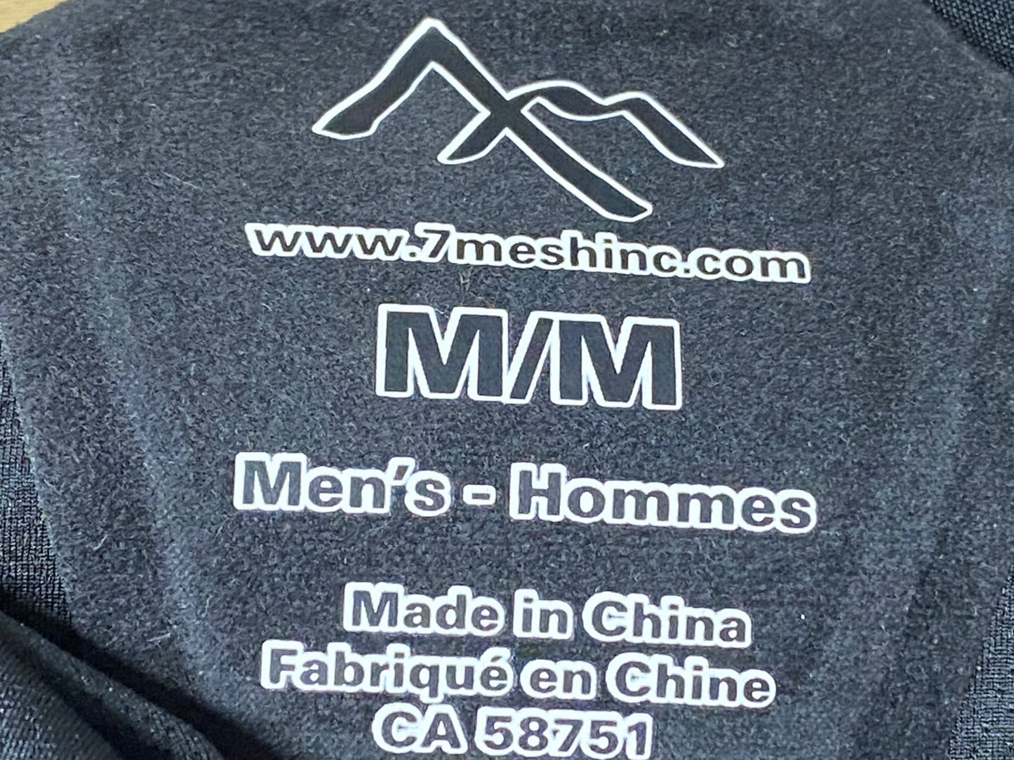 IN816 セブンメッシュ 7MESH インナービブショーツ 黒 M