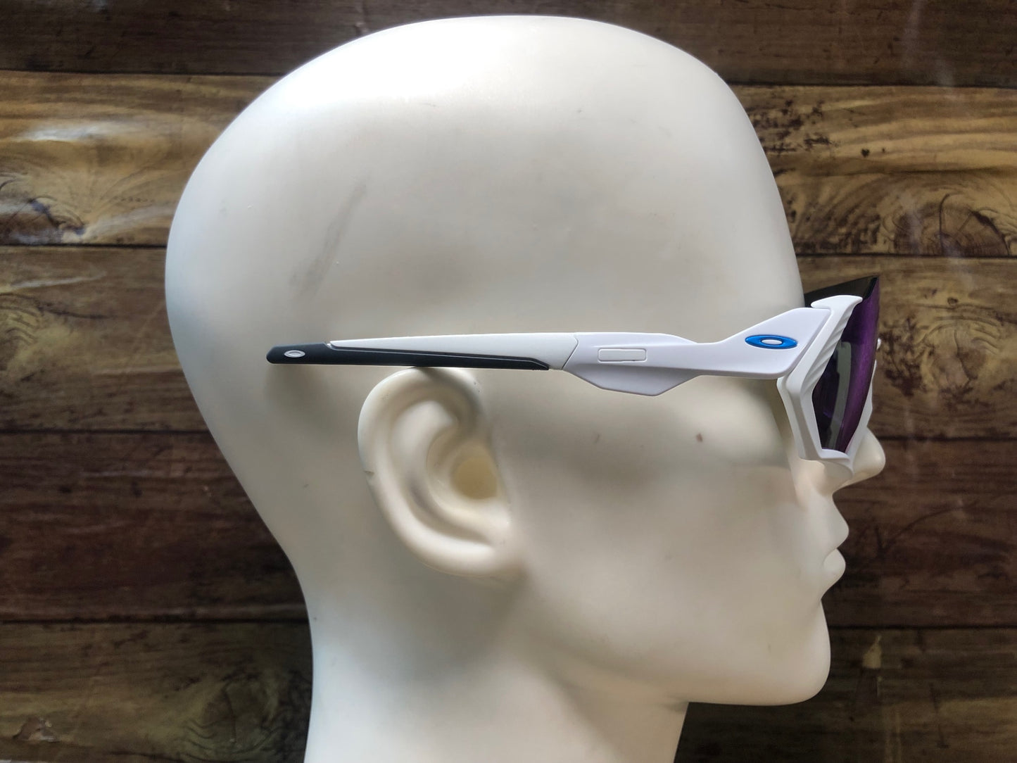 IN854 オークリー OAKLEY FLIGHT JACKET サングラス アイウェア 白 PRIZMレンズ