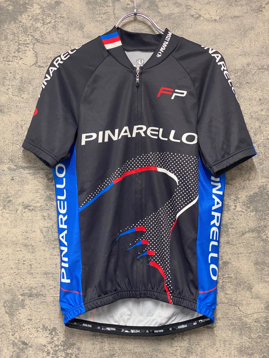 IZ154 パールイズミ PEARL iZUMi 半袖 サイクルジャージ 黒 M ピナレロ