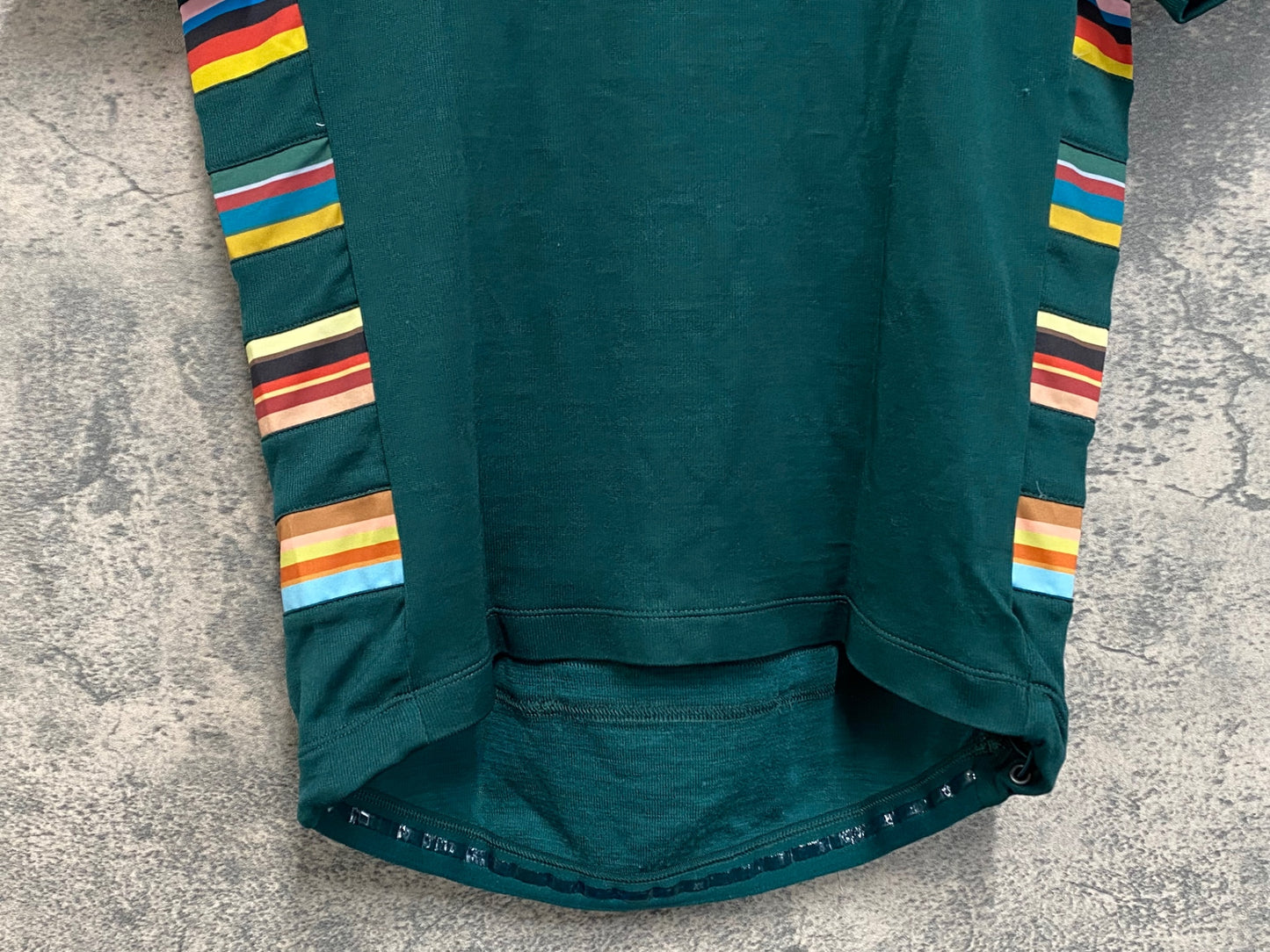 IY134 ラファ Rapha RCC Paul Smith 半袖 サイクルジャージ S グリーン