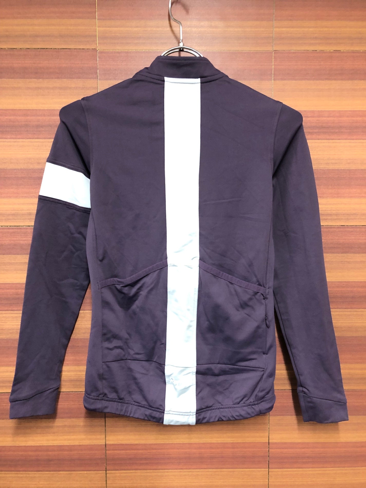 IJ427 ラファ Rapha LONG SLEEVE SOUPLESSE 長袖 サイクルジャージ XS パープル