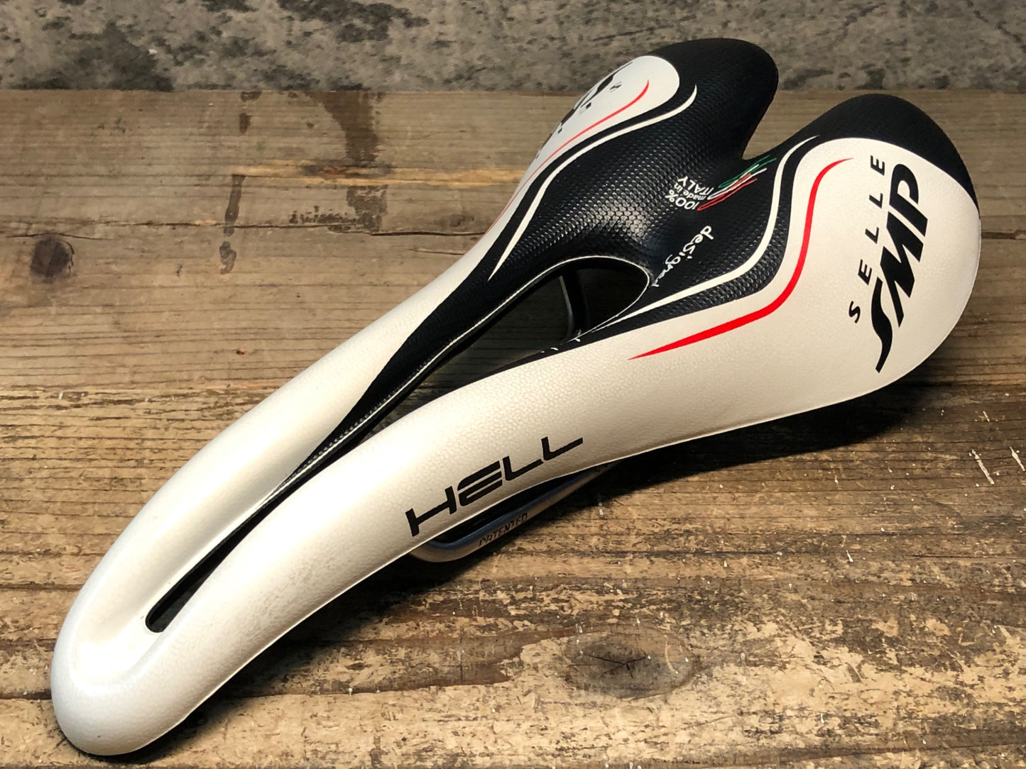 JA066 セラ SELLE SMP ヘル HELL サドル aisi304 白 実測145mm
