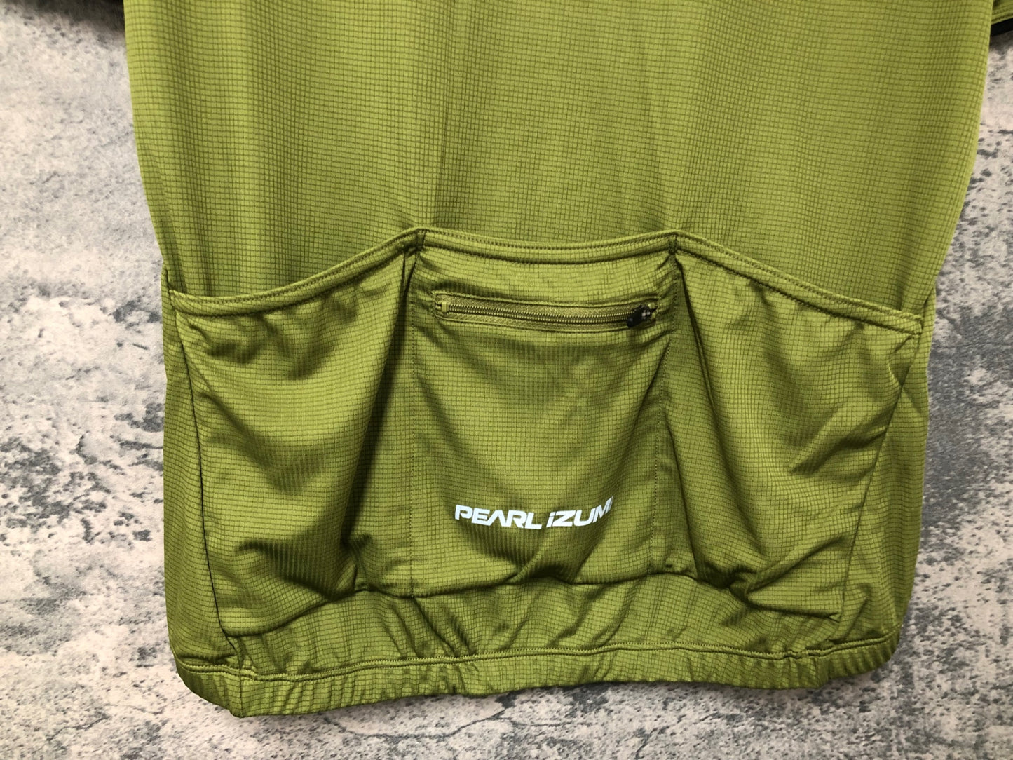 IX604 パールイズミ PEARL iZUMi 半袖サイクルジャージ L オリーブ