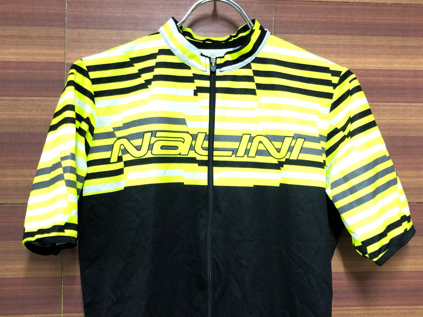 IM871 ナリーニ Narini 半袖 サイクルジャージ M ネオンイエロー