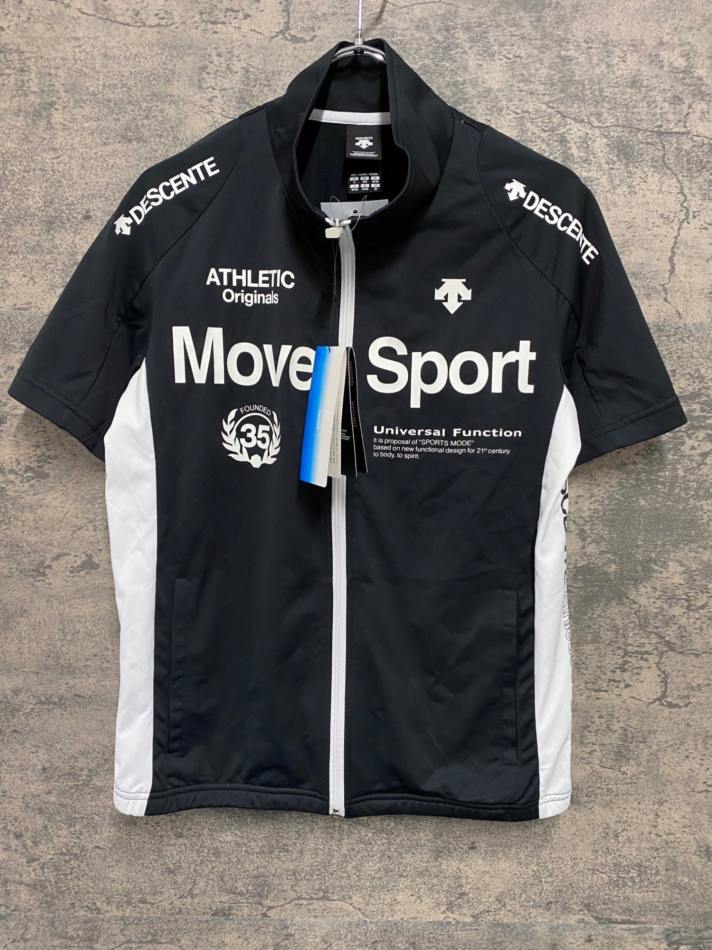 JA926 デサント DESCENTE Move Sport 半袖 サイクルジャージ 黒 S