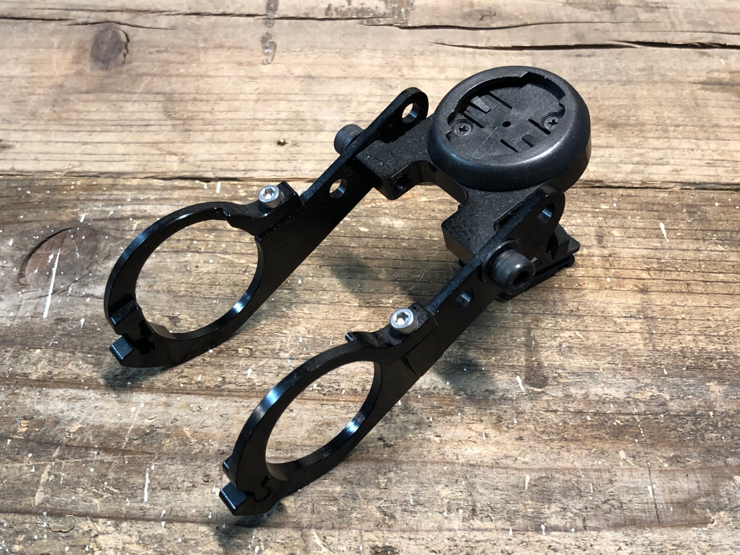 IQ411 レックマウント REC-MOUNTS サイコンマウント Φ31.8 両持ち ※ガーミン、キャットアイライト用