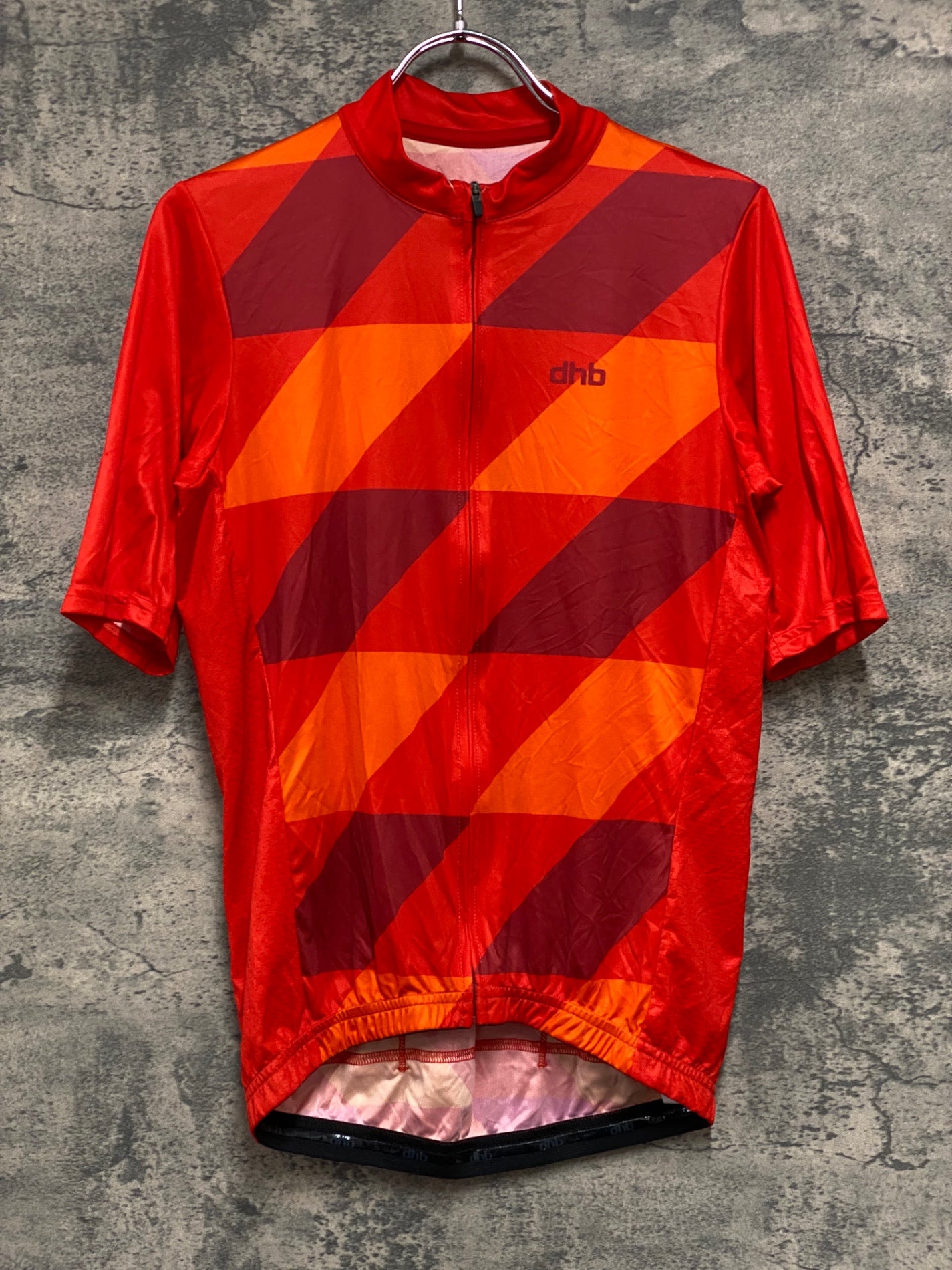 JA841 dhb BLOK 半袖 サイクルジャージ オレンジ S