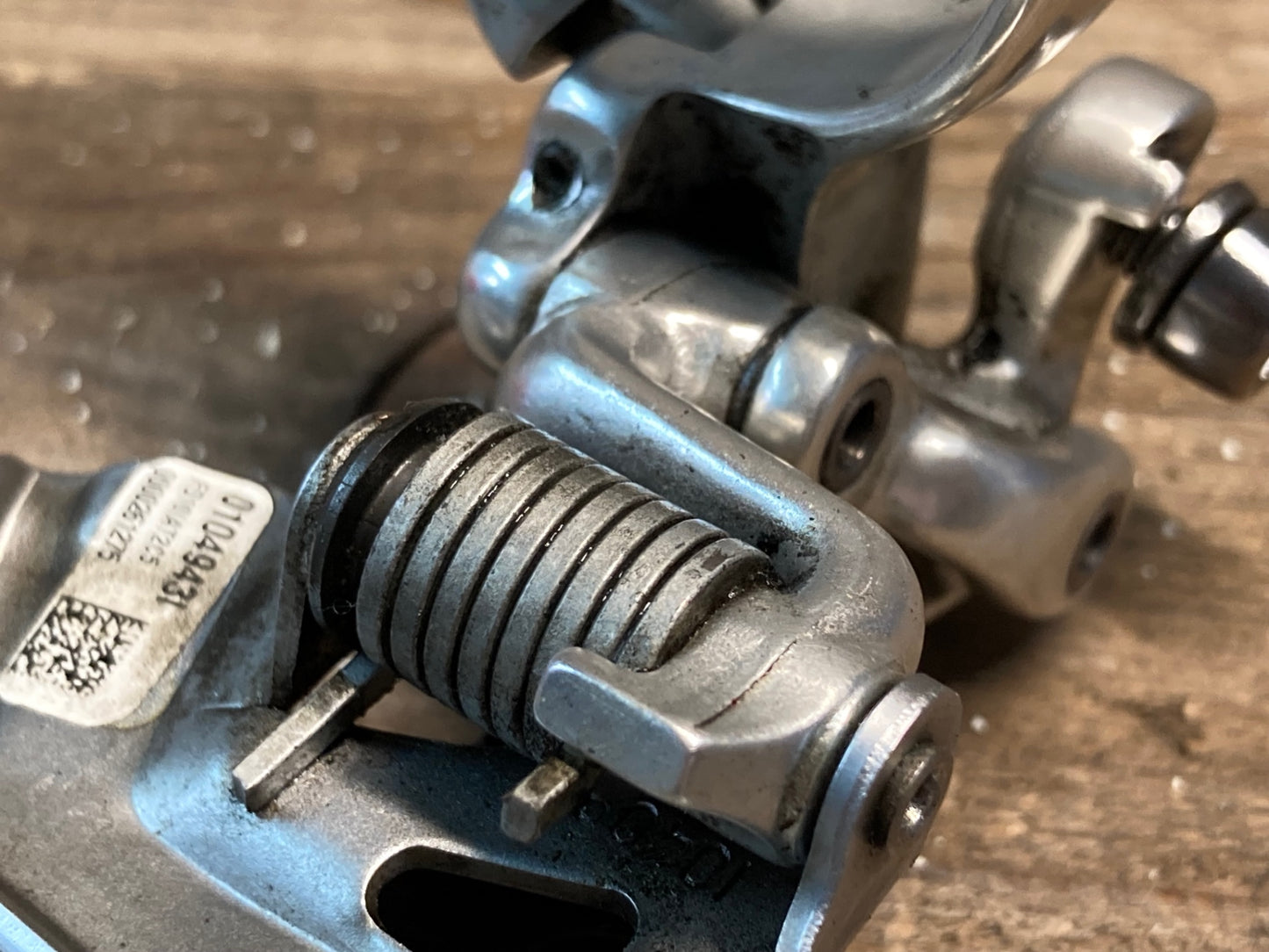 IO600 カンパニョーロ CAMPAGNOLO アテナ ATHENA フロントディレイラー シルバー バンド式 Φ35.0 2S