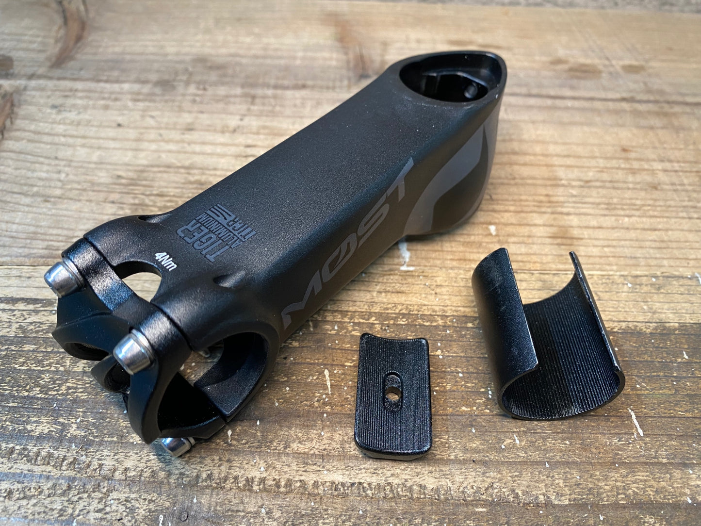 IX873 モスト MOST タイガーアルミ TIGER ALU TiCR ステム 110mm -8° Φ31.8 OS