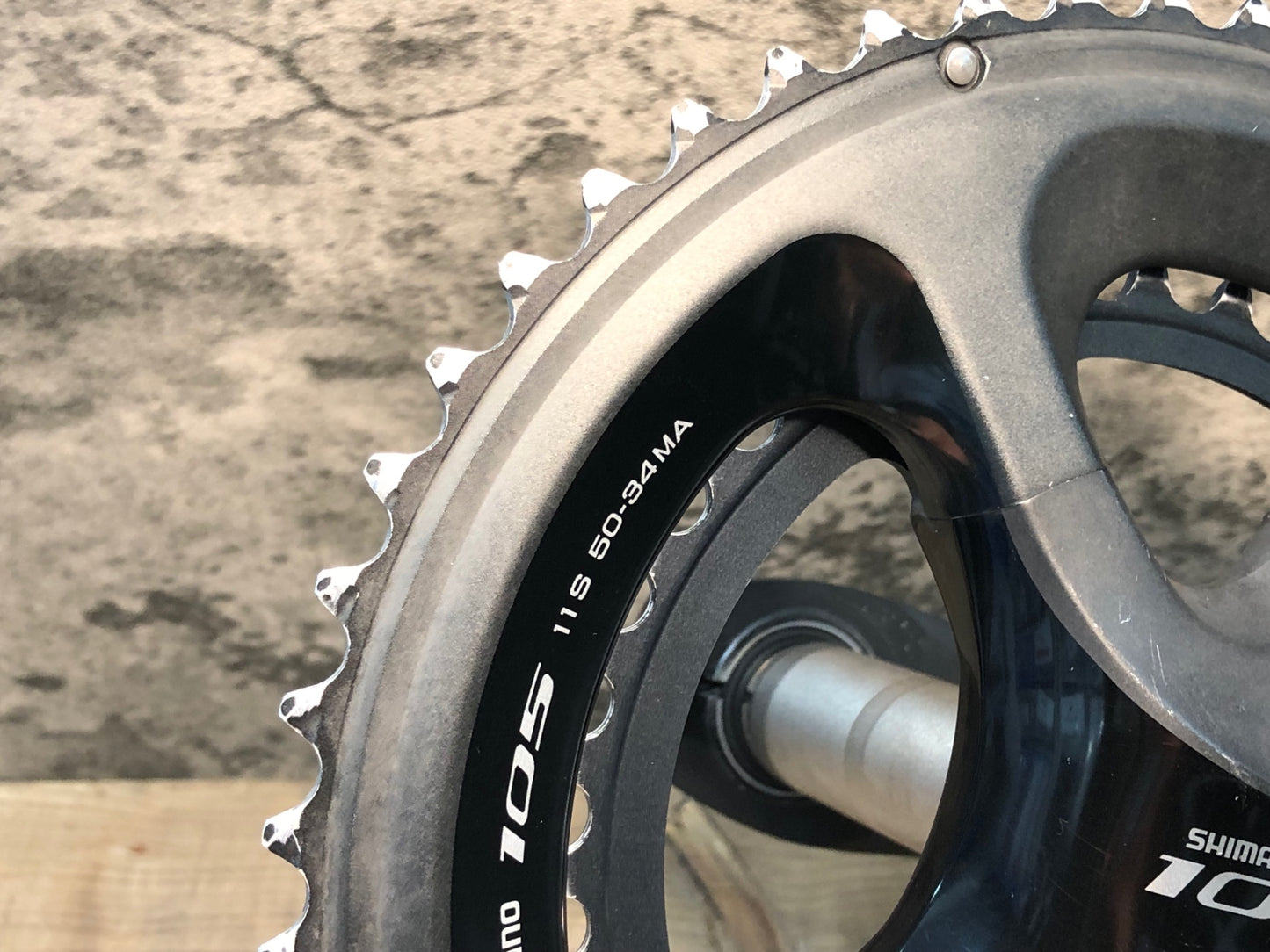 IX244 シマノ SHIMANO 105 FC-5800 クランクセット 11S 50/34T 170mm ※インナーチェーンリング6800仕様