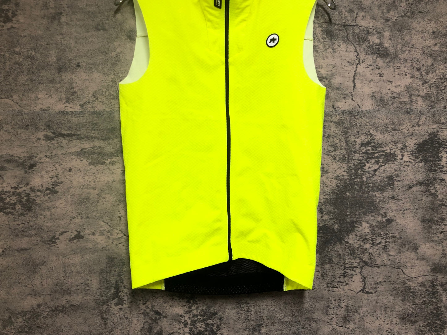 IX047 アソス assos Mille GTS Spring Fall C2 ジレ 黄 XS
