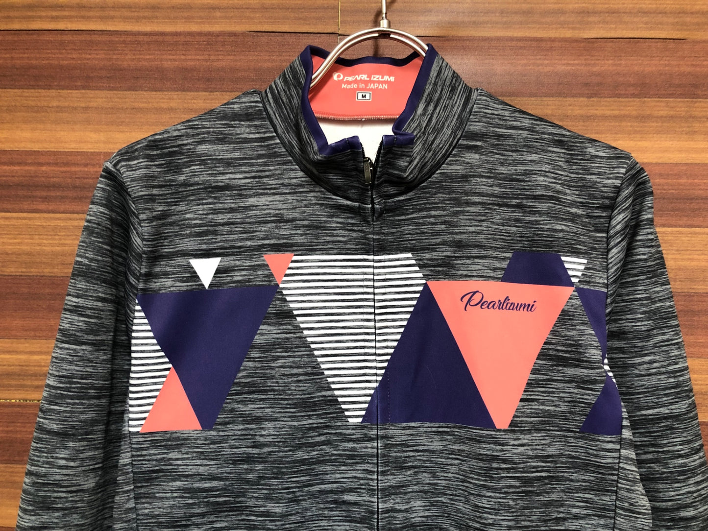 IN390 パールイズミ PEARL iZUMi 長袖サイクルジャージ グレー M 裏起毛