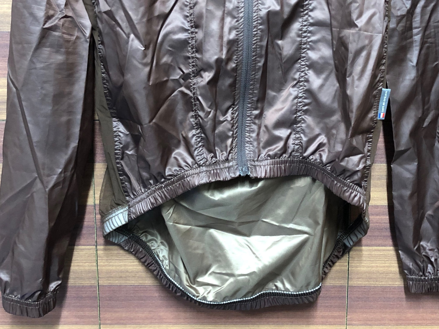 IJ735 カフェドシクリシテ CAFE DU CYCLISTE PETRA JACKET Man 長袖 ウィンドブレーカー 茶 S