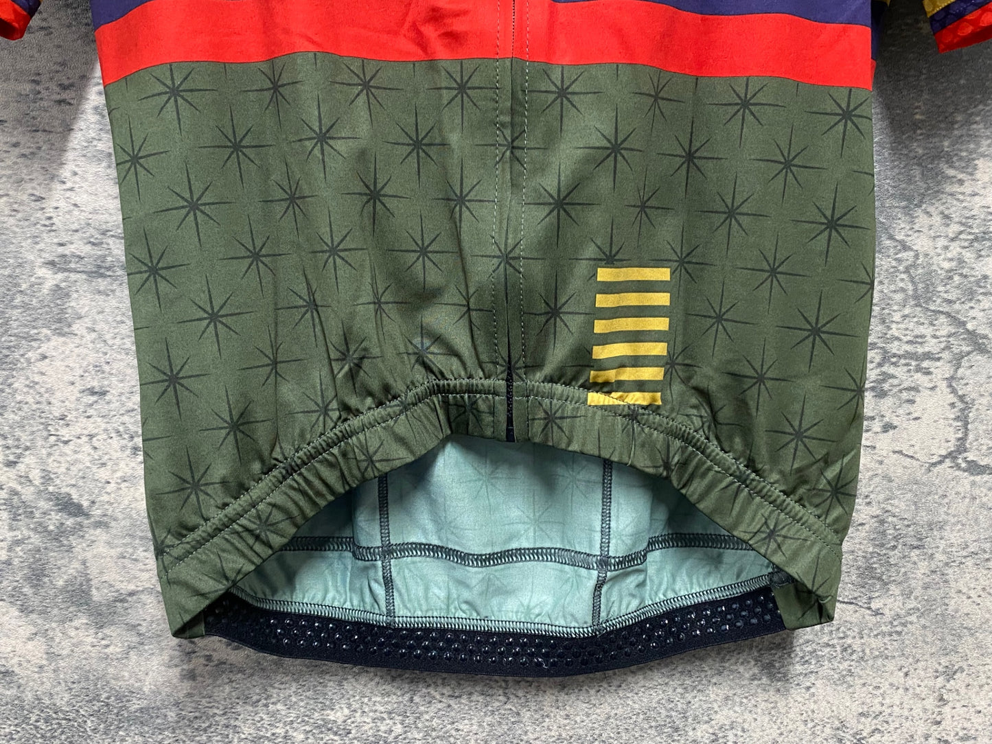 IY117 ラファ Rapha PRO TEAM AERO 半袖 サイクルジャージ XS Team Wiggins オリーブ