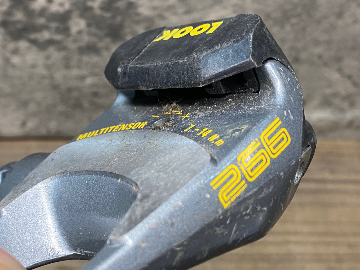 IQ798 ルック LOOK 266 ビンディングペダル デルタクリート クロモリシャフト