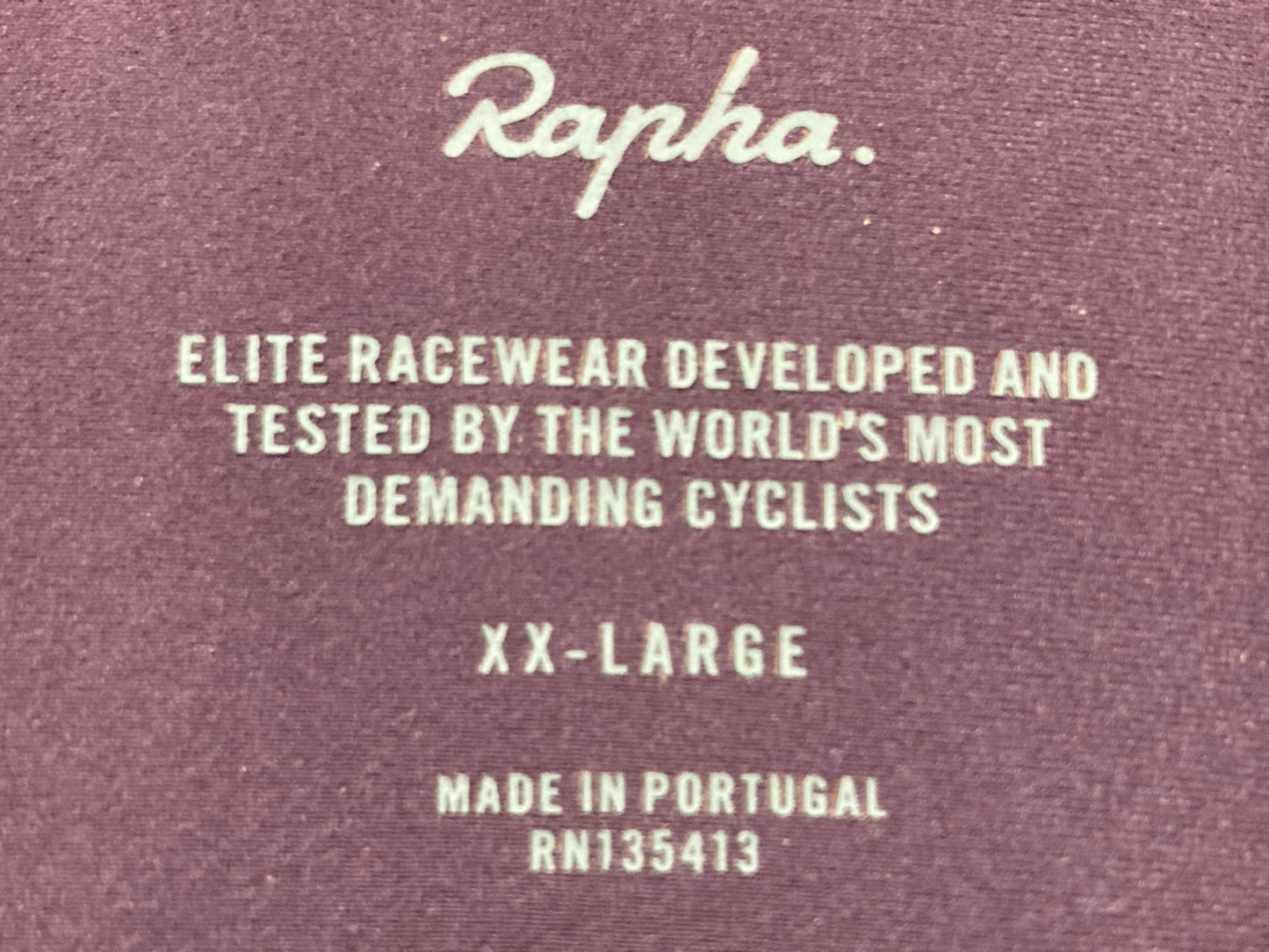 HV948 ラファ Rapha PRO TEAM LONG SLEEVE COLOURBURN THERMAL JERSEY 紺 XXL ※スレ