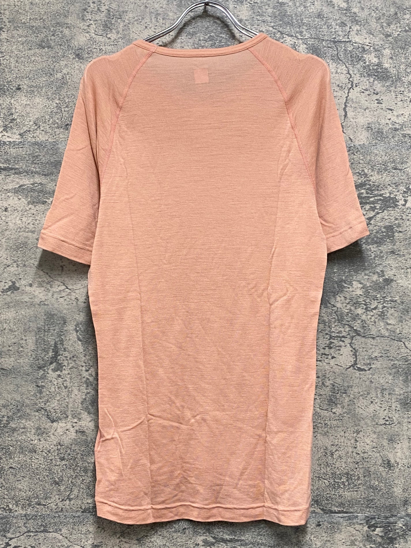 JB026 ラファ Rapha MERINO BASE LAYER - SHORT SLEEVE 半袖 ベースレイヤー ピンク L