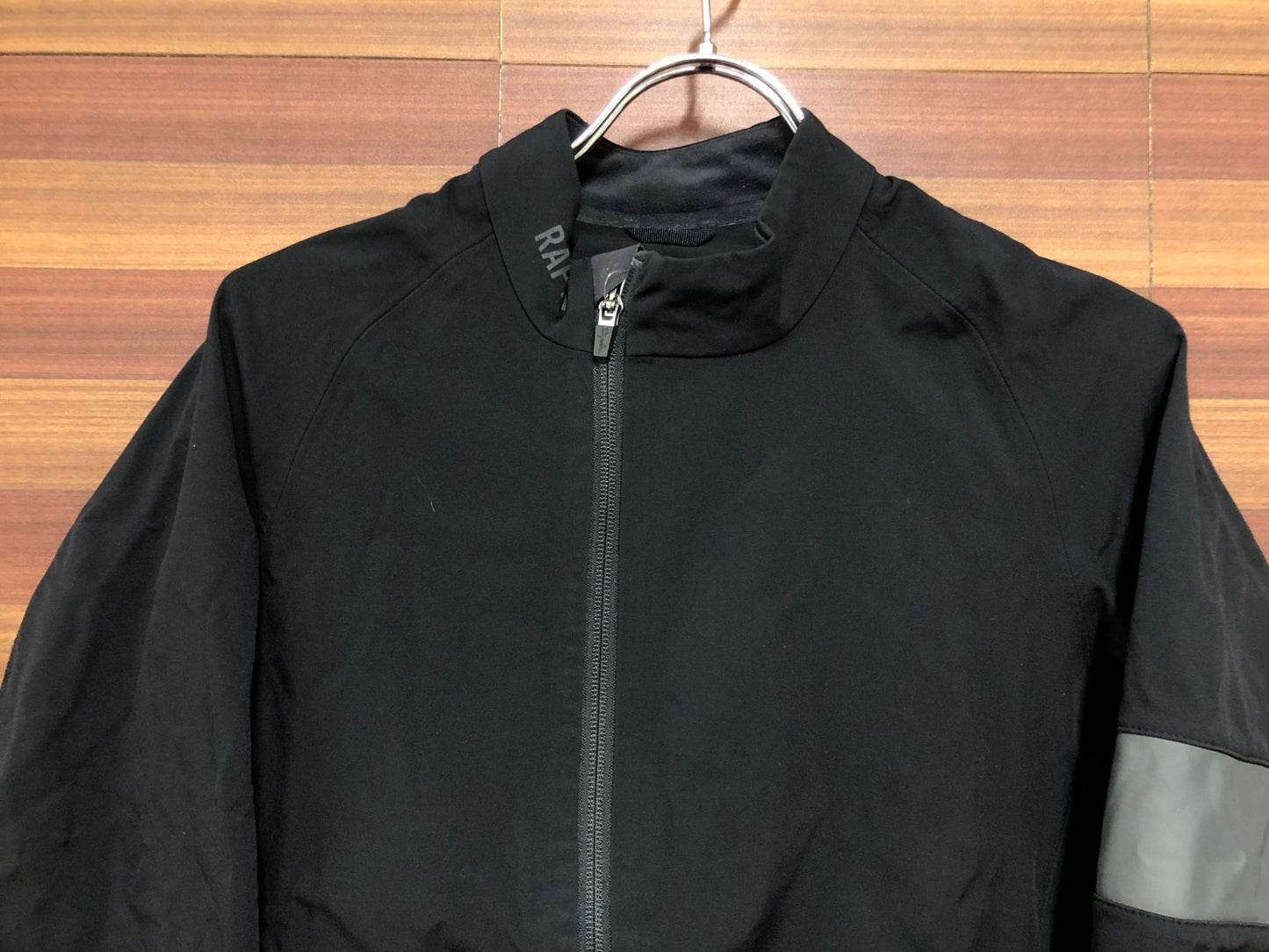IM455 ラファ Rapha PRO TEAM TRAINING JACKET 長袖 サイクルジャケット 黒 M 裏起毛