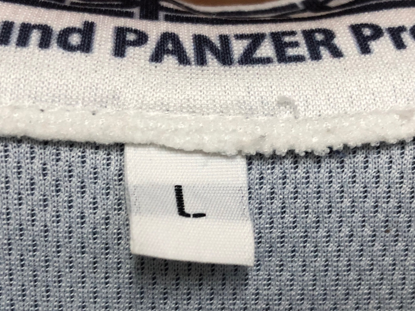 IS987 アミスポーツ amisports 半袖 サイクルジャージ 白 グレー L ガールズ＆パンツァー あんこうチーム 痛ジャージ