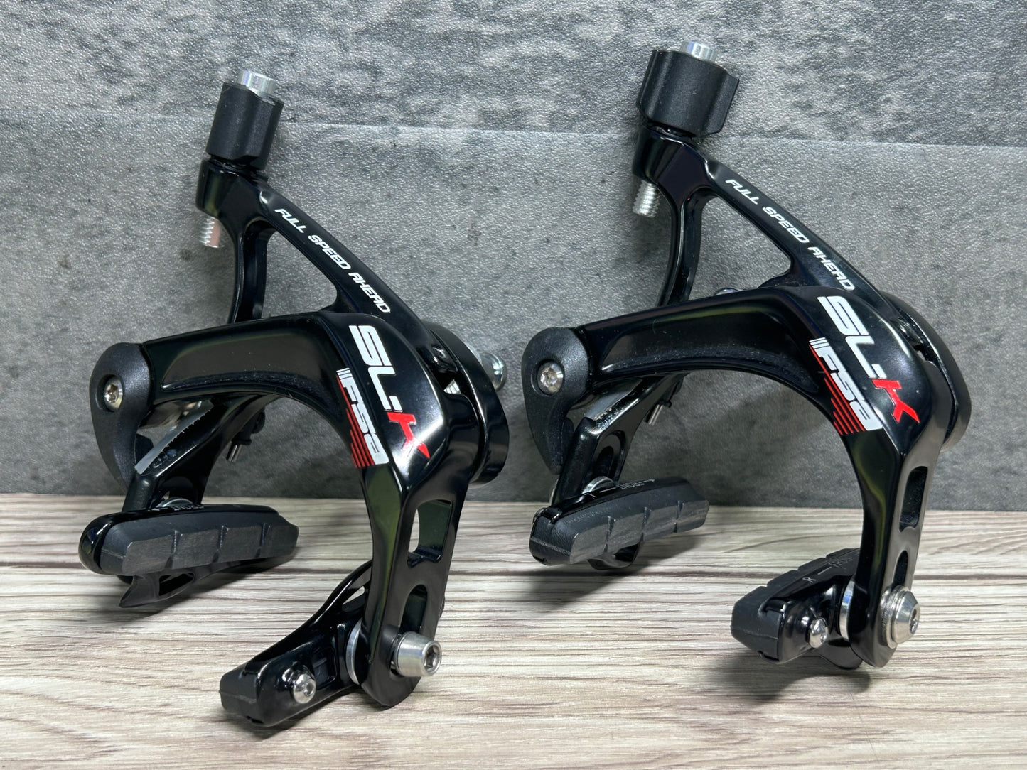 GI745 FSA SL-K キャリパーブレーキ 前後セット 黒