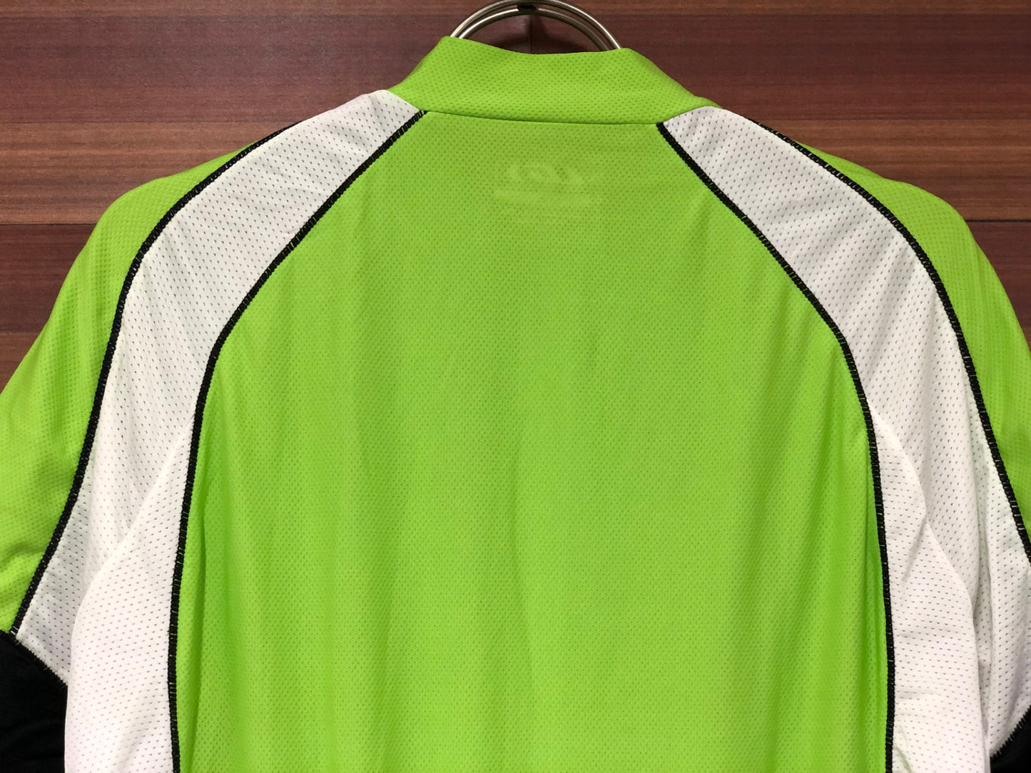 IW169 ルイガノ LOUISGARNEAU 半袖 サイクルジャージ 黄緑 M