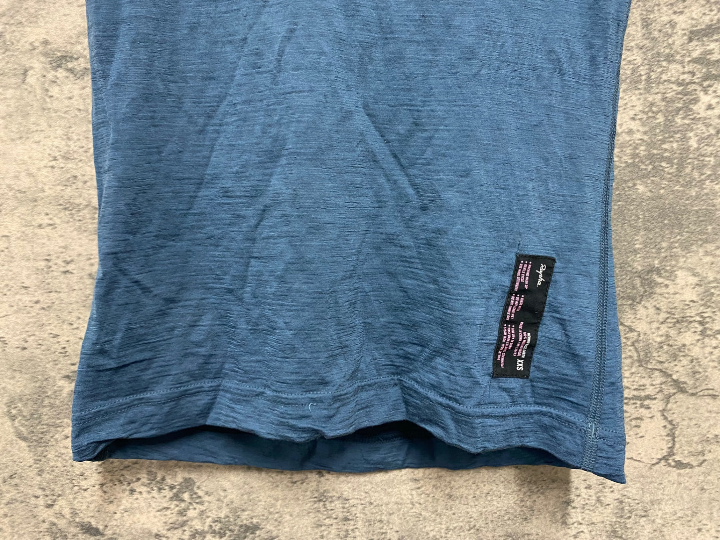 IS760 ラファ Rapha MERINO BASE LAYER 半袖 ベースレイヤー グレー XS