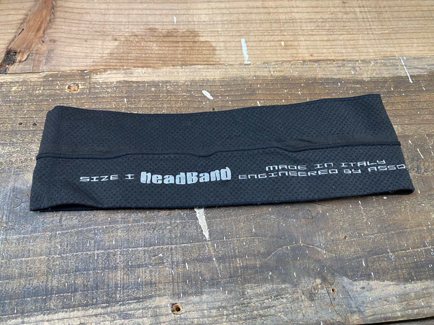 IQ527 アソス assos HEADBAND ヘッドバンド 黒 Ⅰ