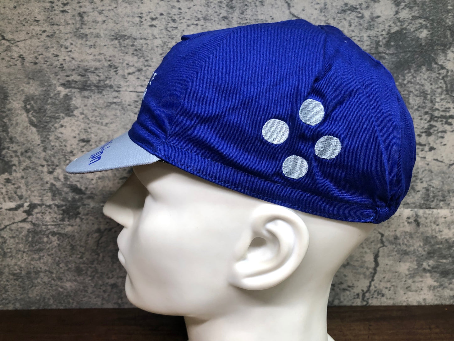 IT266 ラファ Rapha サイクルキャップ 青 グレー フリーサイズ shimanami-jpn