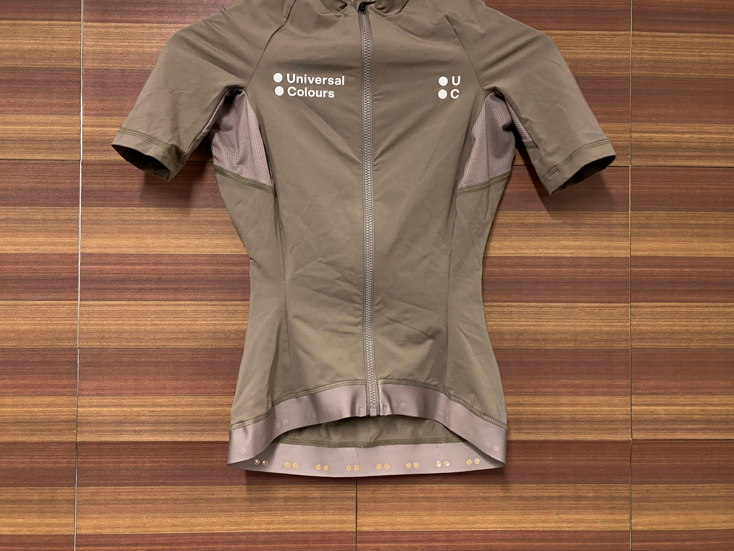 IN561 ユニバーサルカラーズ Universal Colours MONO 半袖 サイクルジャージ XXS ベーシュ レディース