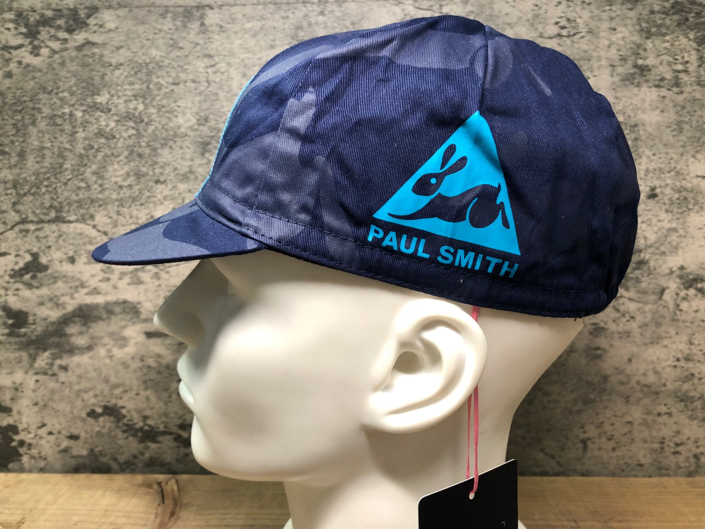 IQ318 ラファ ポールスミス Rapha + Paul Smith CAP サイクルキャップ 紺 ワンサイズ 未使用