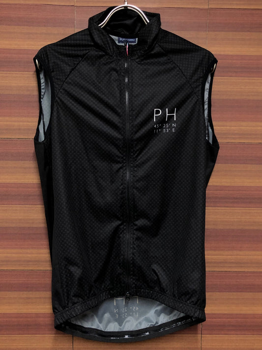 IO236 プッシュハード PUSH HARD サイクルベスト ジレ 黒 サイズ不明 タグカット