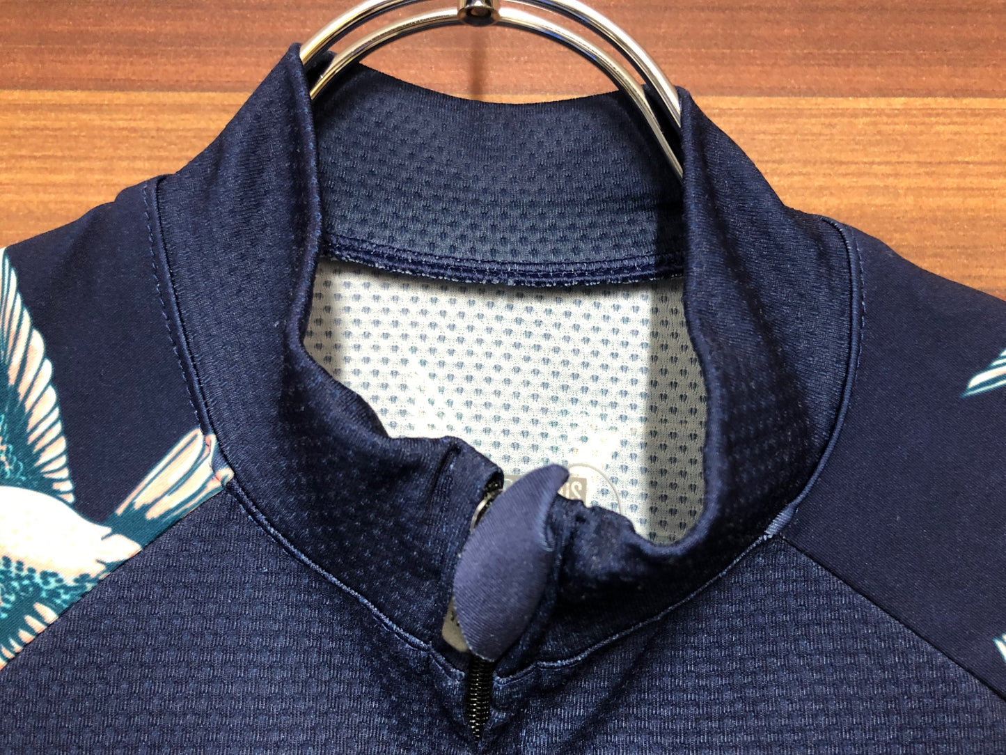 IO706 プロトンドパリ PELOTON DE PARIS 半袖 サイクルジャージ 紺 S