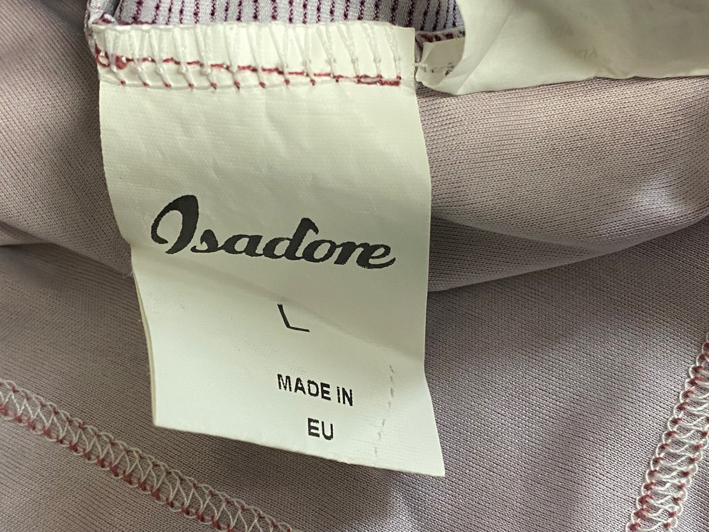 JB432 イザドア Isadore 半袖サイクルジャージ Lサイズ 赤 ※タバコ臭あり