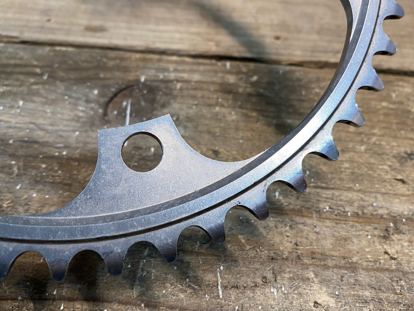 IP839 シマノ SHIMANO デュラエース DURA-ACE NJS チェーンリング 48T PCD144 トラック 厚歯