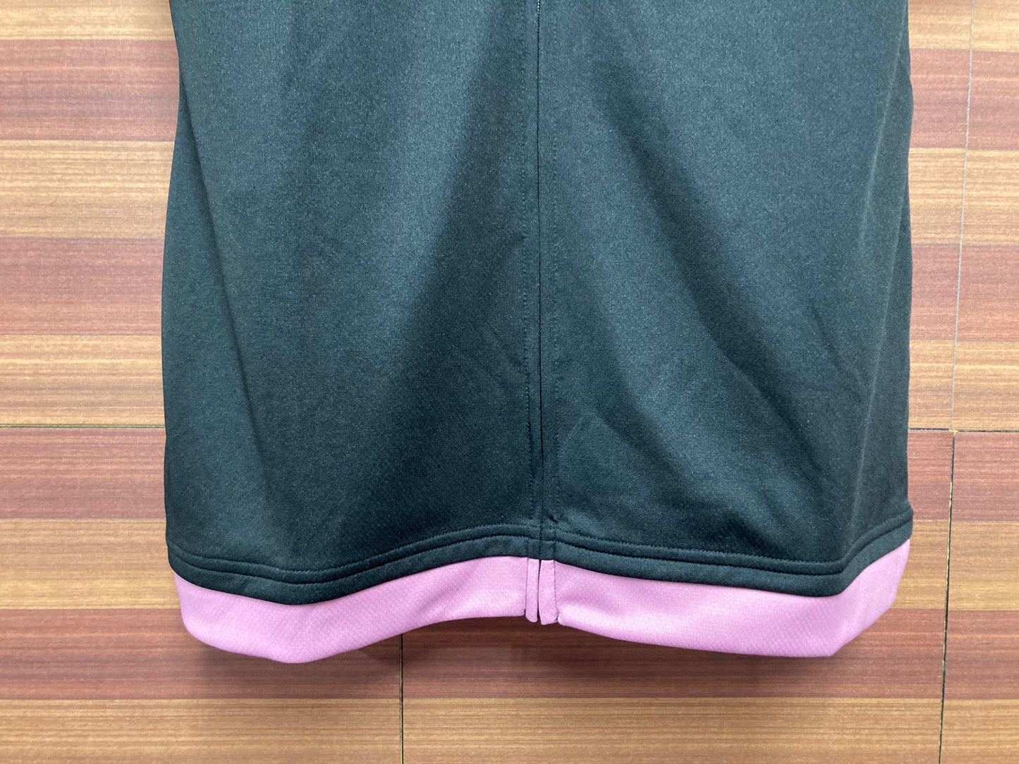 IQ197 ルコックスポルティフ le coq sportif 半袖 サイクルジャージ 黒 レディース M