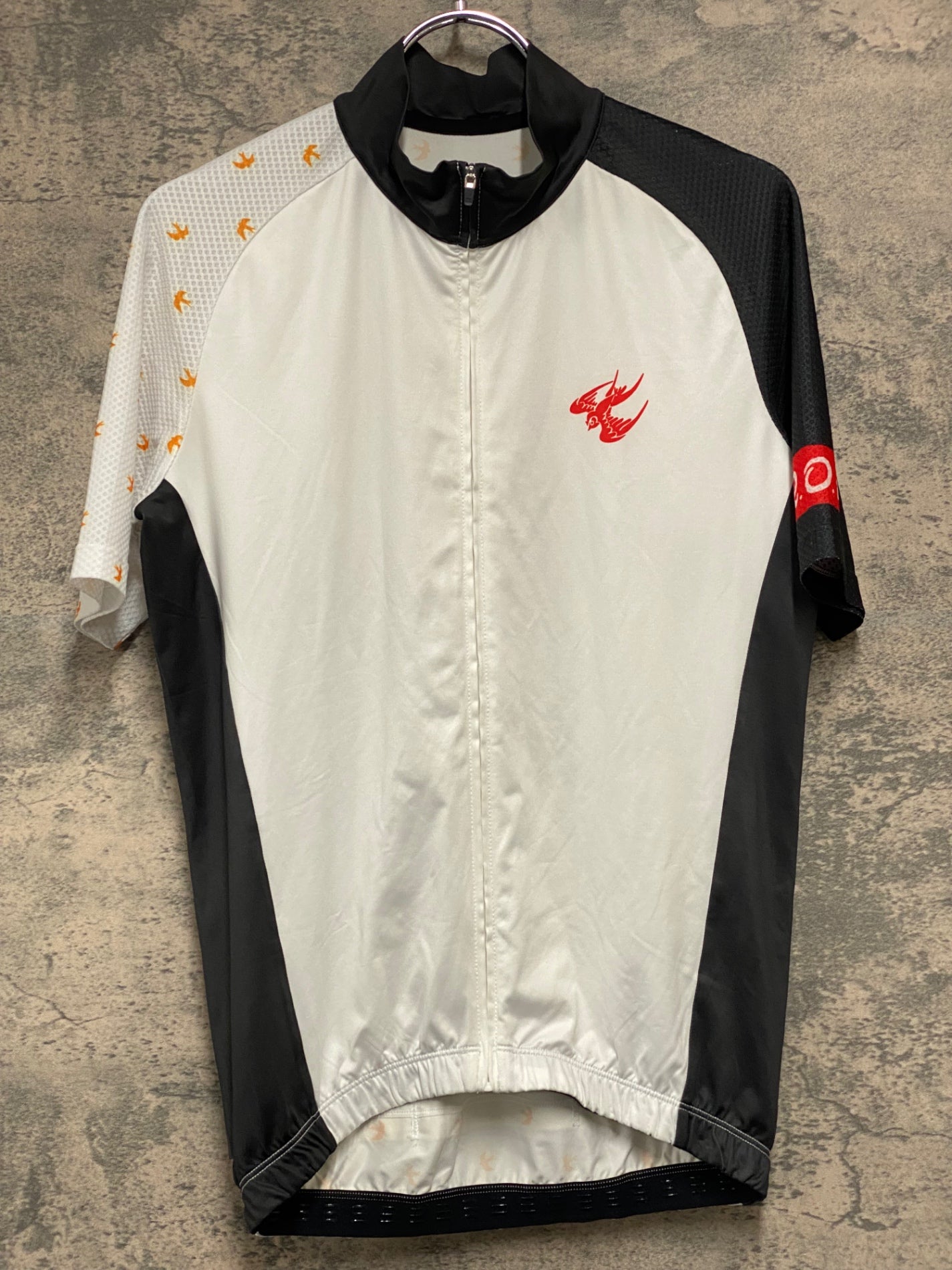 IZ259 R.O.F.cycle 半袖 サイクルジャージ 白 Mサイズ