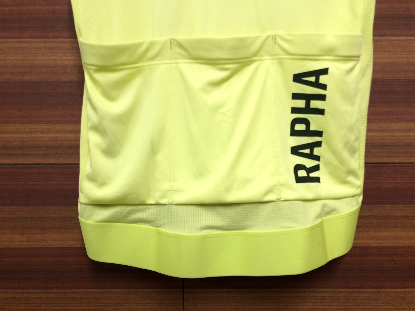 IA680 ラファ Rapha PRO TEAM TRAINING JERSEY 半袖 サイクルジャージ 黃 S