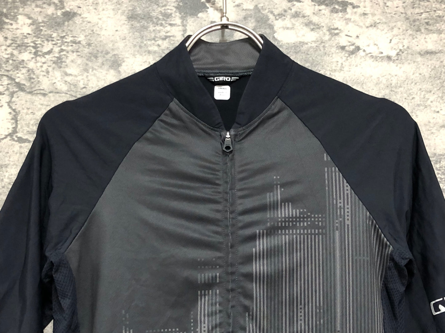 IP464 ジロ GIRO 半袖 サイクルジャージ 黒 S